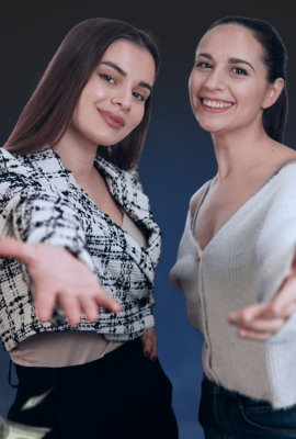 Карина Бонокина и Катя Хамдо